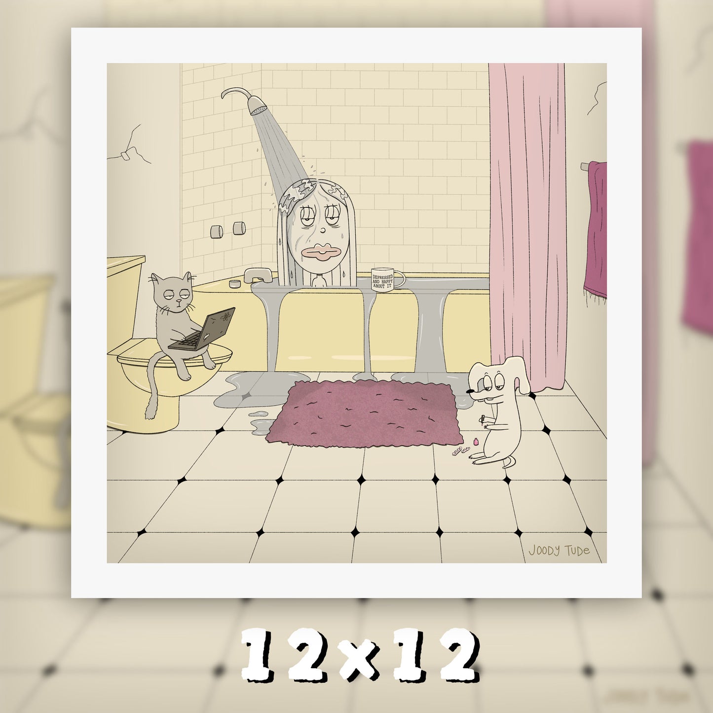 Existential Thoughts Art Print