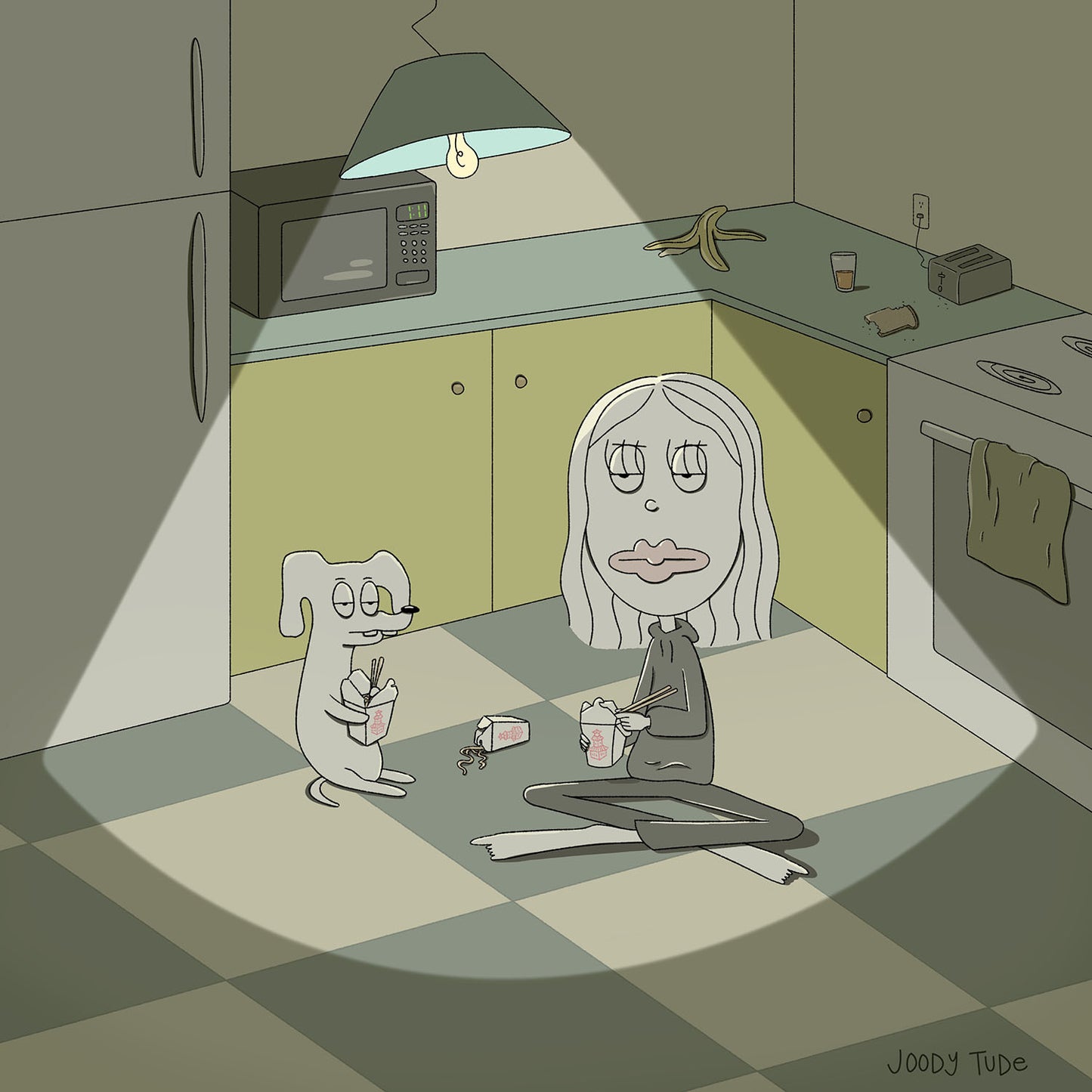 Midnight Snack Art Print