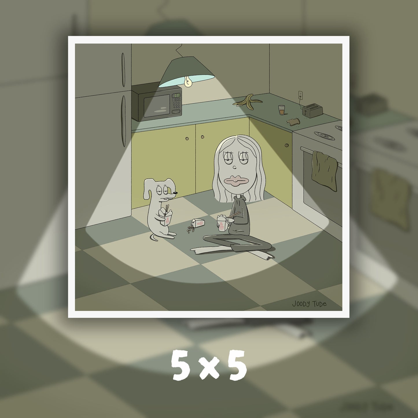 Midnight Snack Art Print