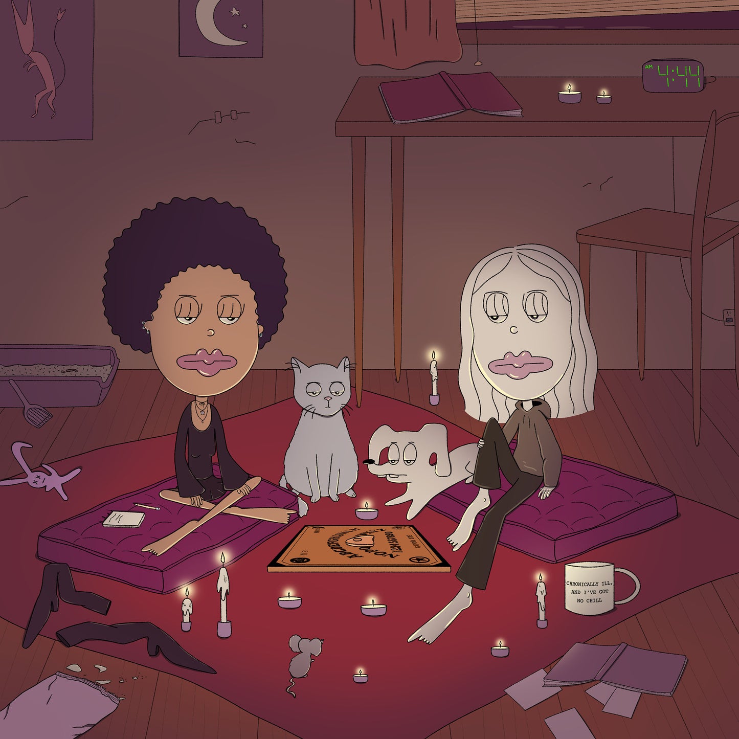 Ouija Board Art Print