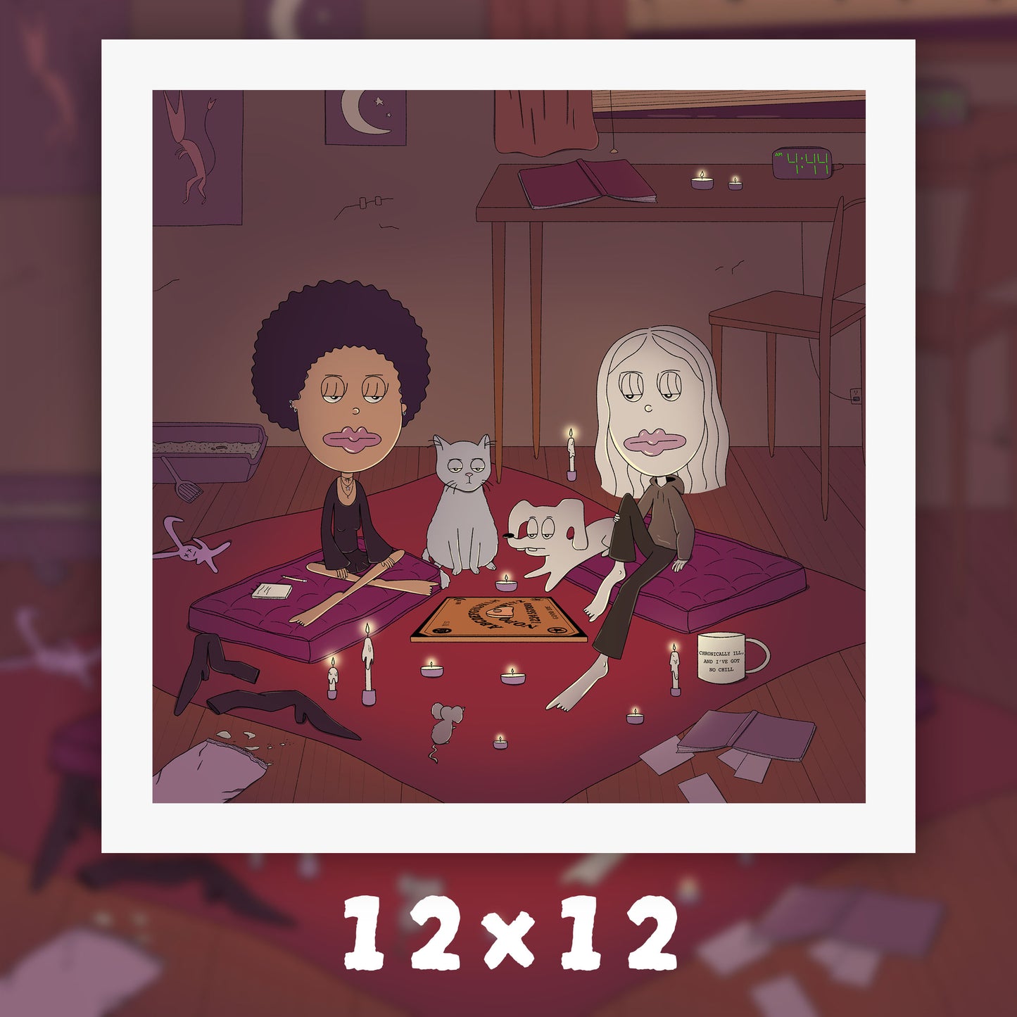 Ouija Board Art Print