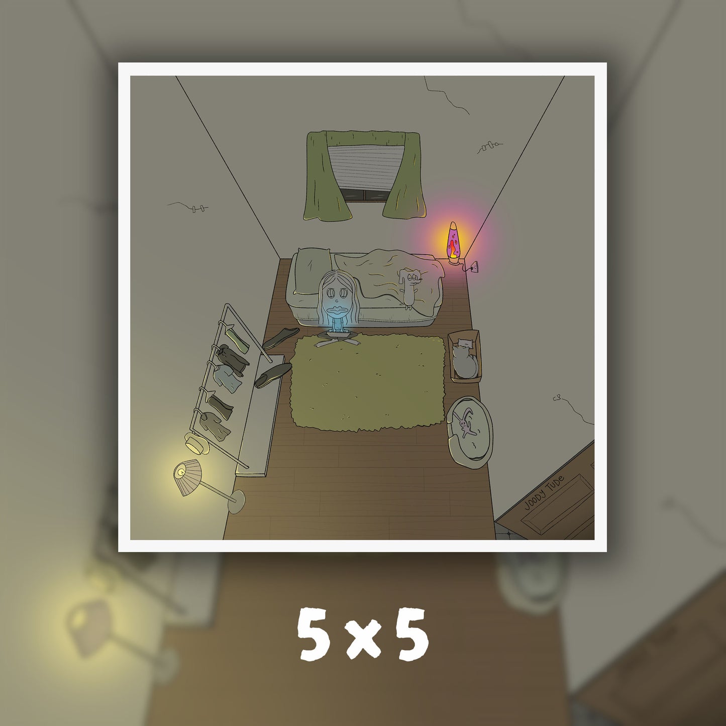 Penny's Bedroom Art Print