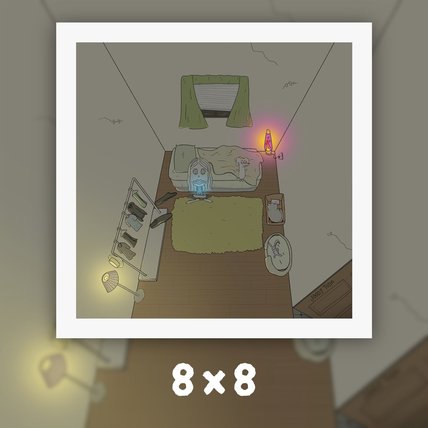 Penny's Bedroom Art Print