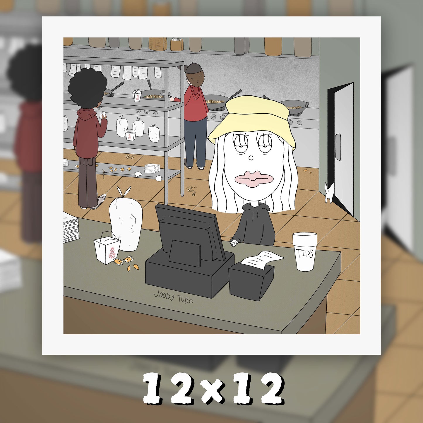 Work Vibes Art Print