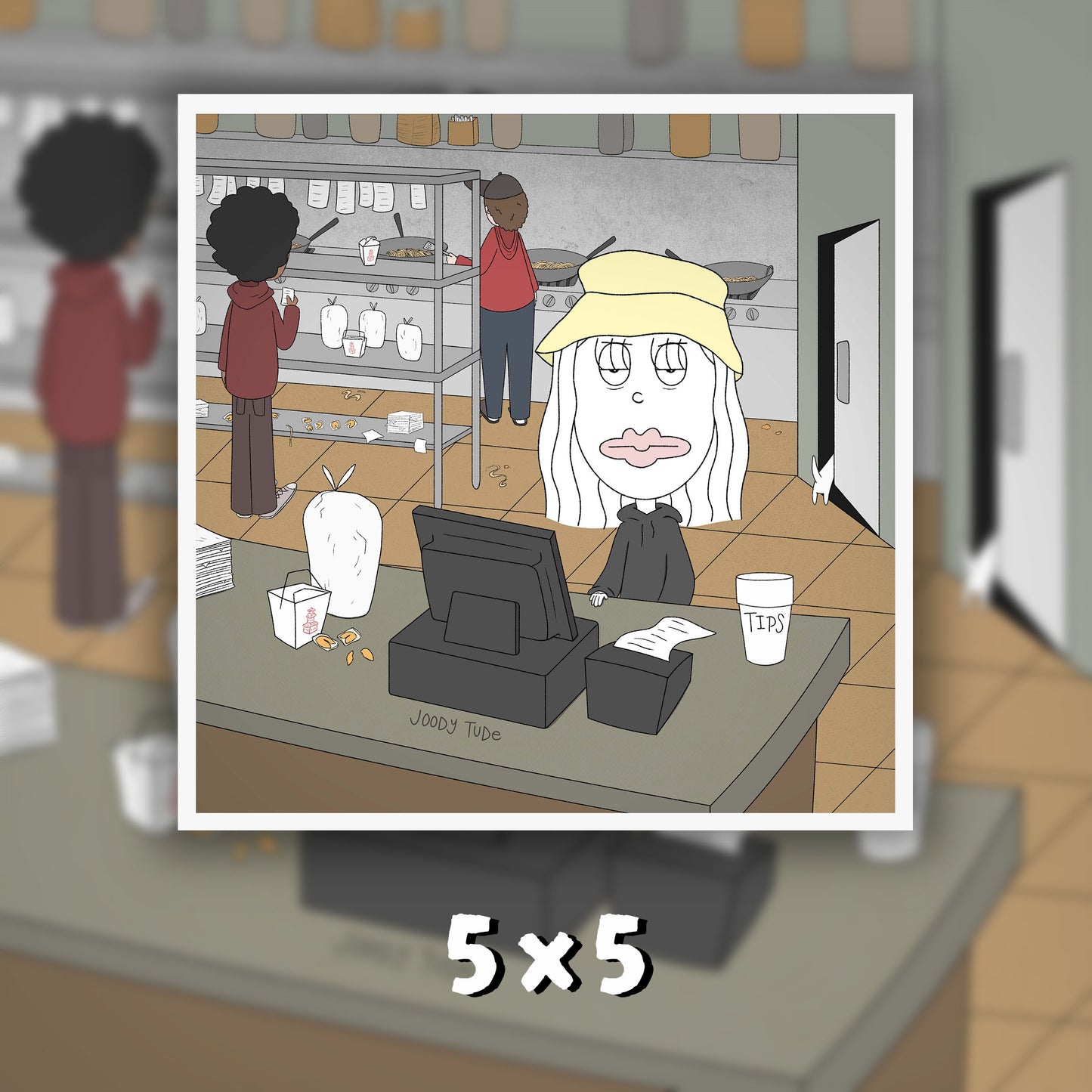 Work Vibes Art Print