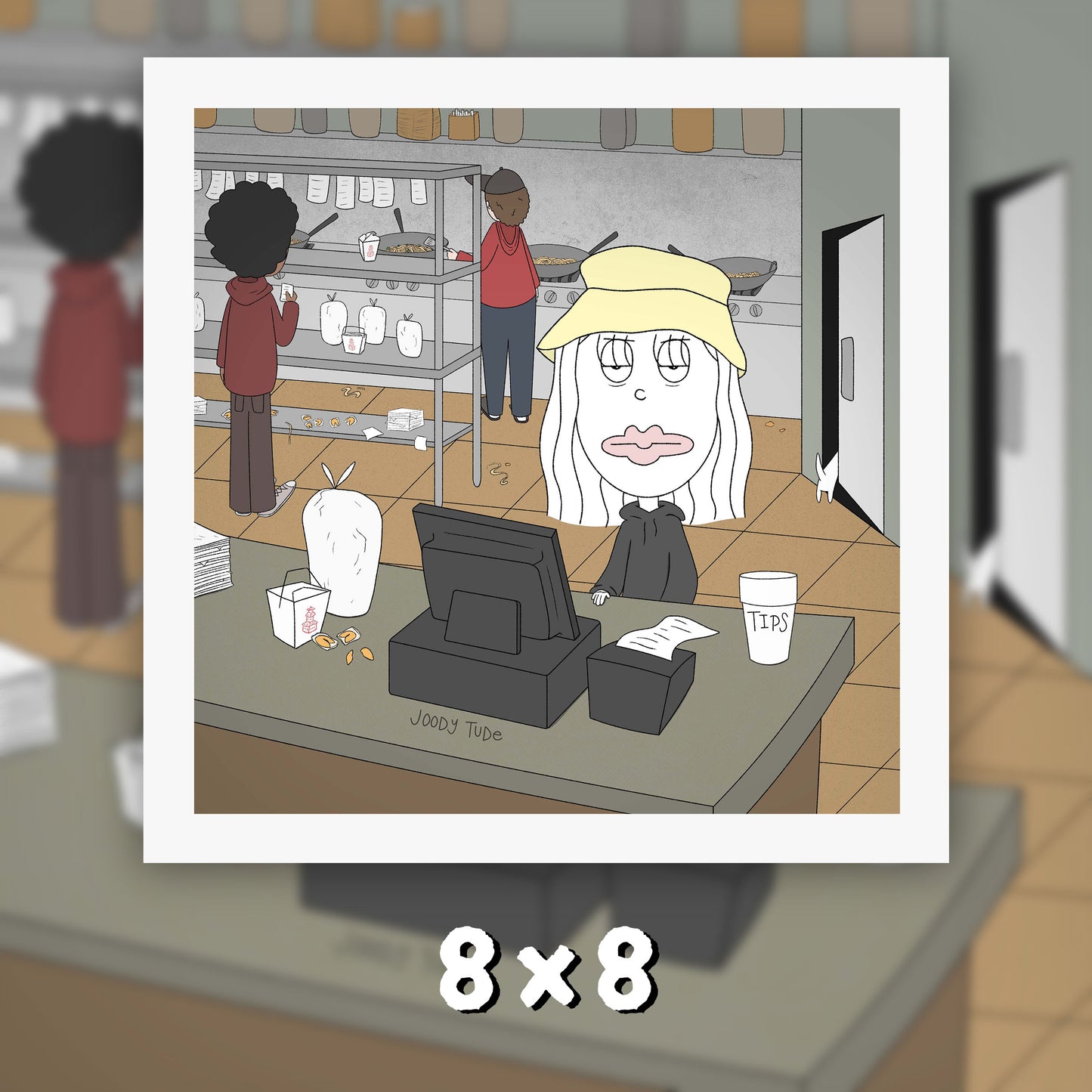 Work Vibes Art Print
