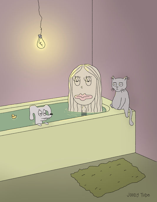 In da Tub Art Print